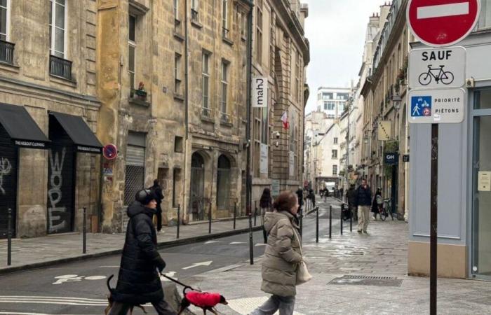 Dans le Marais, la circulation a diminué de moitié en un an dans certaines rues depuis le nouveau plan de circulation