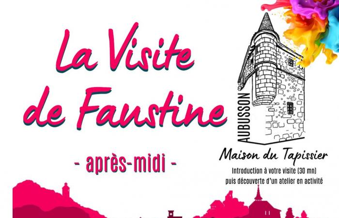 Maison du Upholsterer Faustine’s visit July 29, 3 p.m. Aubusson Tuesday July 29, 2025