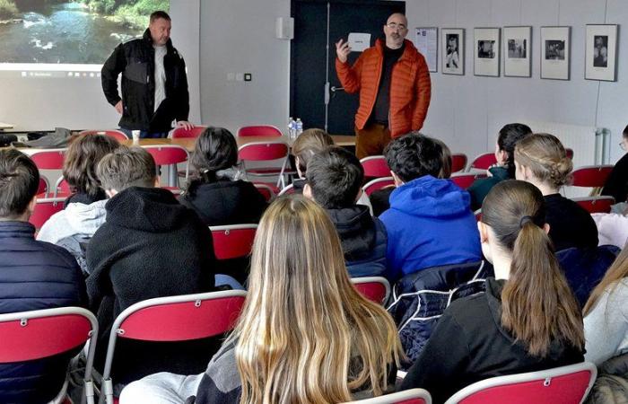 Des lycéens de Caussade découvrent la richesse écologique de la rivière Aveyron à travers un film