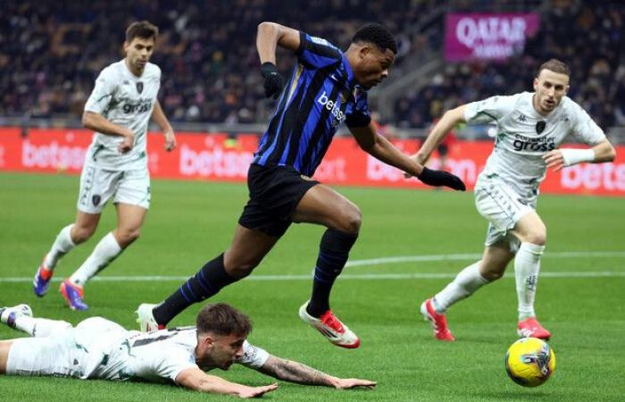 L’Inter redémarre, triplé contre Empoli et est désormais -3 de Naples ACTUALITÉS et PHOTOS – Football