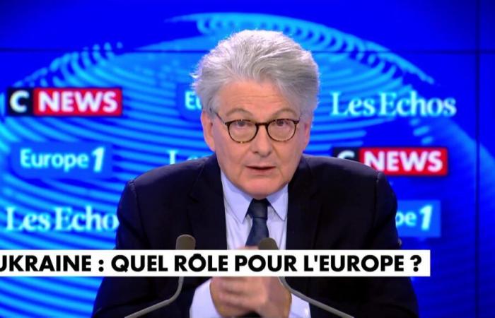 “L’Europe doit évidemment être à la table des négociations”, estime Thierry Breton