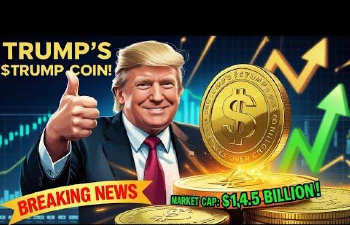 Donald Trump entre dans le monde de la crypto ! Une nouvelle pièce meme fait sensation sur le marché !