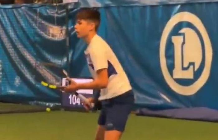 Jaime Alcaraz, le petit frère de Carlos, présent au tournoi des Petits As