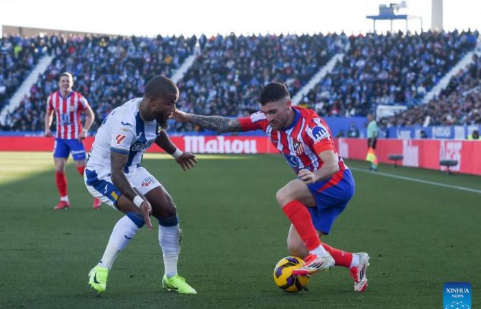 Atlético Madrid contre. CD Leganes-Xinhua