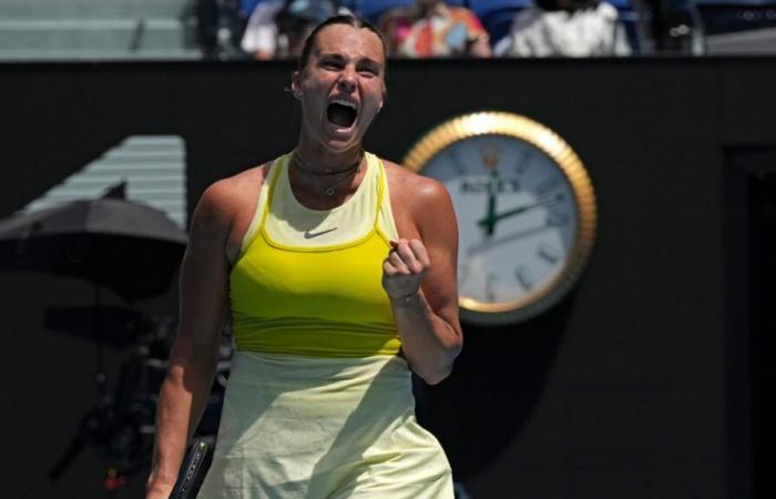 Aryna Sabalenka a remporté son 18e match consécutif à l’Open d’Australie