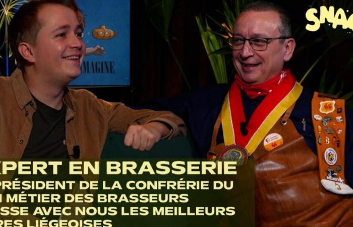 expert en brasserie, il nous explique comment servir parfaitement une bière