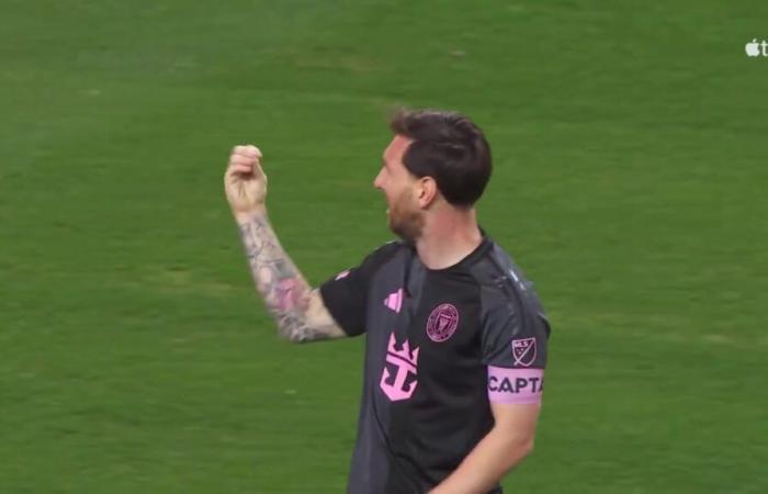 Lionel Messi hue les supporters mexicains avec une célébration brutale après le but de l’Inter Miami