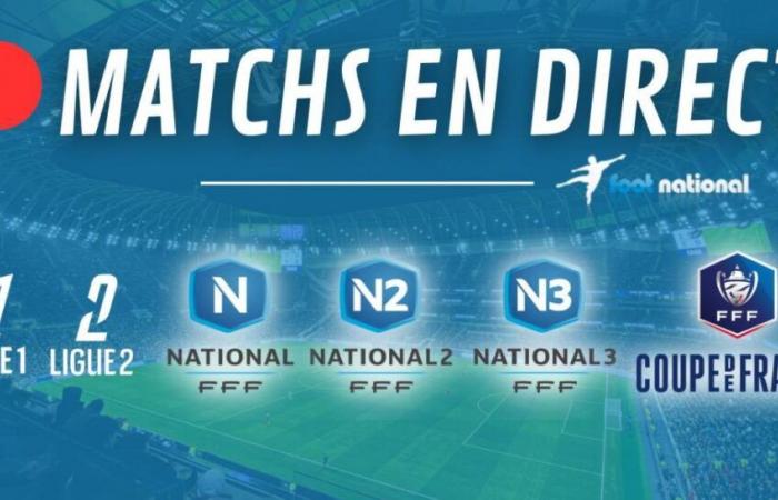 L1, N1, N2 et N3 en direct à partir de 14h