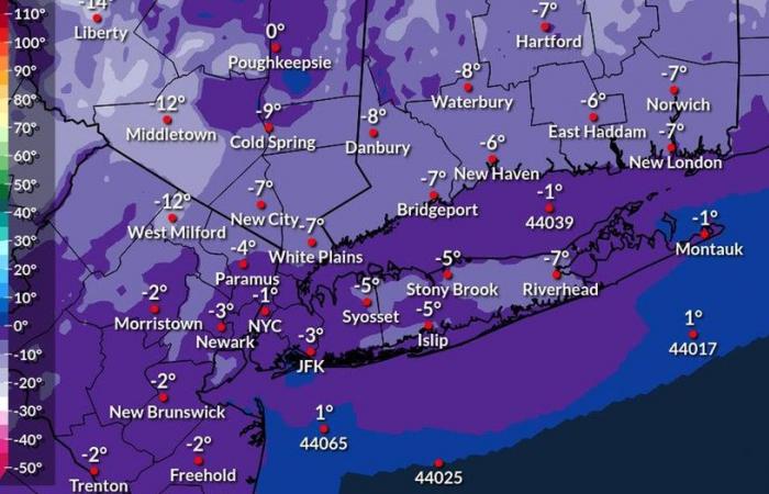 Quelle quantité de neige attendre à New York, New Jersey ; Avertissement, état d’urgence décrété