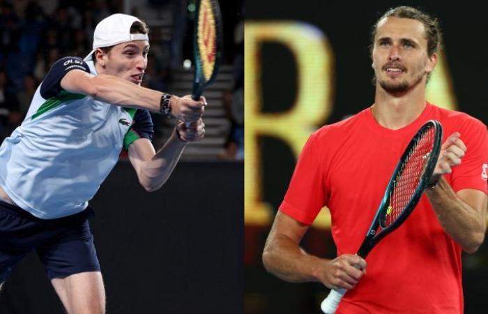 Tennis. Open d’Australie – Humbert n’a pas pu résister à Zverev… Alcaraz attend Djokovic