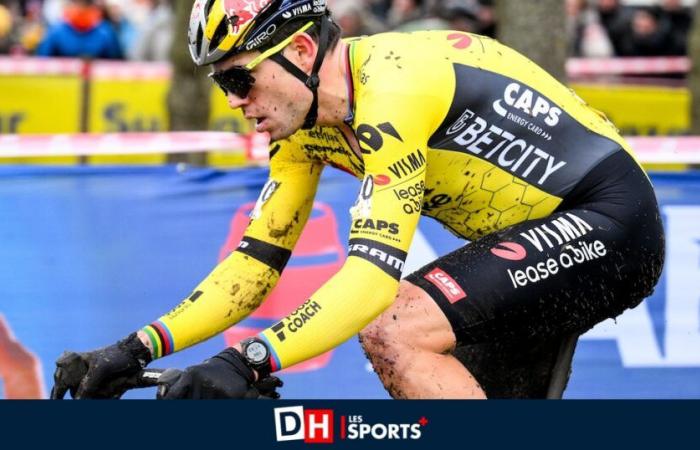 En attendant de retrouver van der Poel, Wout van Aert vise la troisième place au cyclo-cross de Benidorm