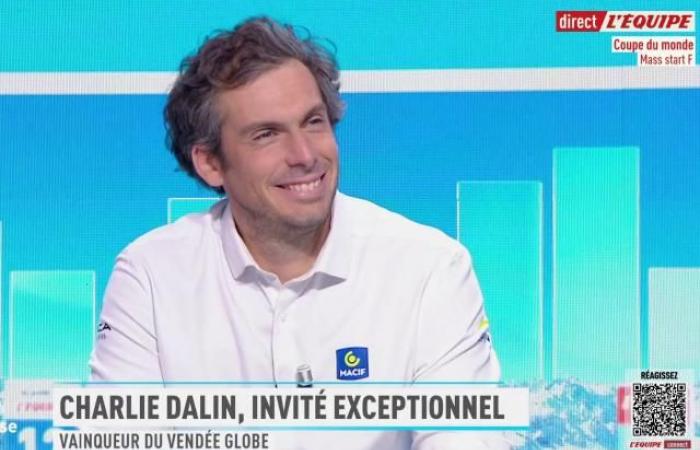 Charlie Dalin, vainqueur du Vendée Globe