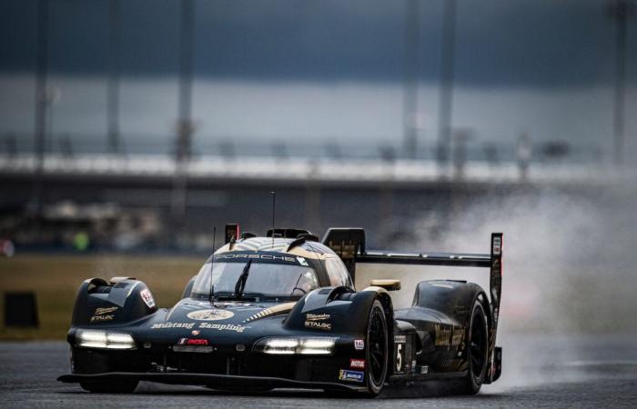 IMSA / Daytona – Neel Jani domine une séance 6 humide et retardée par la météo au Roar