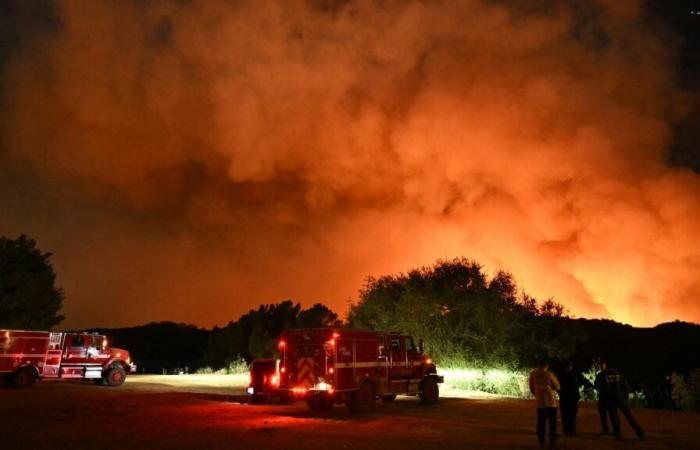 de nouveaux vents violents en provenance de Santa Ana font encore craindre le pire