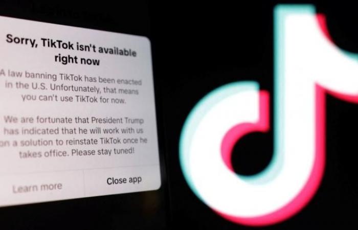 Aux Etats-Unis, TikTok fonctionne à nouveau, après que Donald Trump a défendu 50% du capital pour suspendre la loi