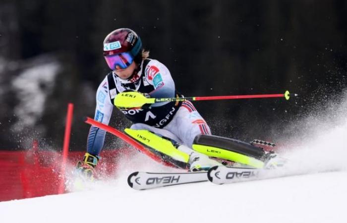 Atle Lie McGrath remporte le premier tour du slalom de Wengen