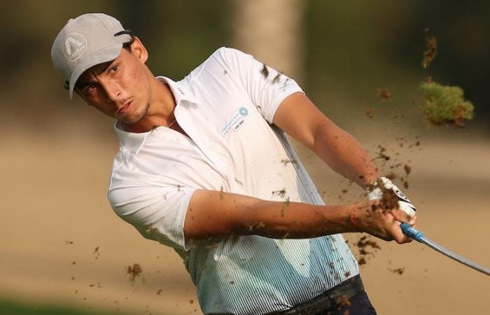 Adam Bresnu, la pépite du golf marocain qui a brillé à Dubaï