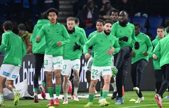 Djylian N’Guessan, 16, starts with Saint-Étienne to face Nantes in L1