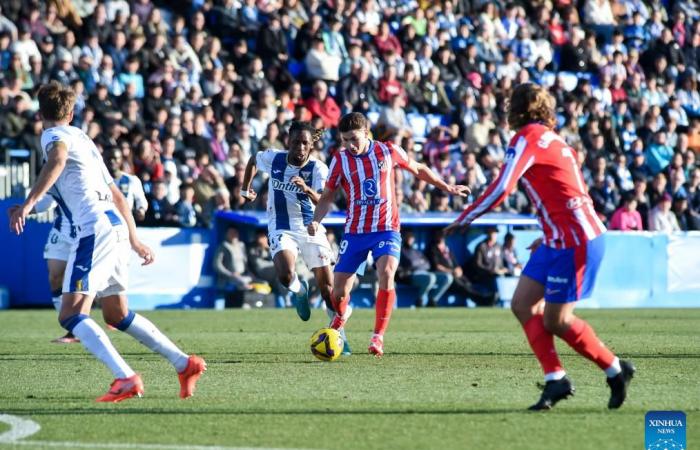 Atlético Madrid contre. CD Leganes-Xinhua