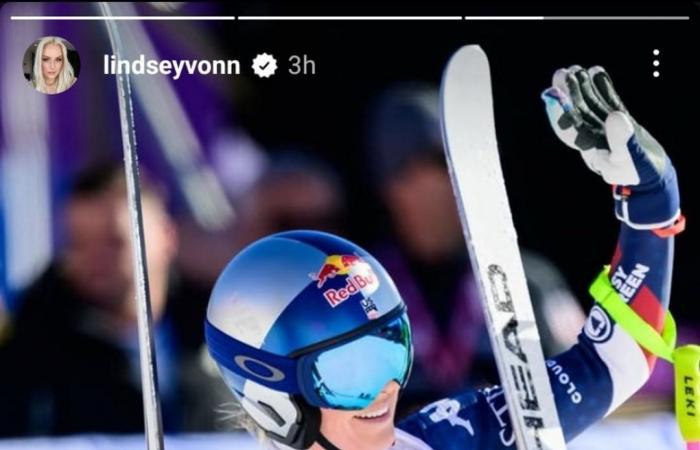 « Une grosse erreur » – Lindsey Vonn fait connaître ses sentiments après sa 20e place à la Coupe du monde de Cortina d’Ampezzo