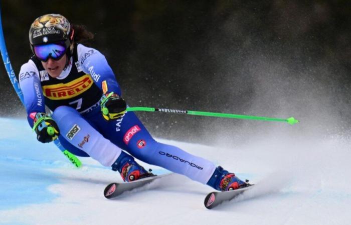 Brignone remporte le Super G à Cortina : l’ordre d’arrivée