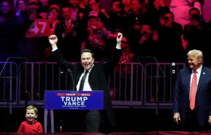 Elon Musk rejoint le président américain élu Donald Trump au rassemblement à Washington DC et se dit impatient d’apporter de nombreux changements