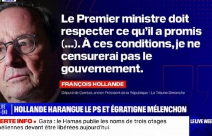 François Hollande harangues the Socialist Party and scratches Jean-Luc Mélenchon: News