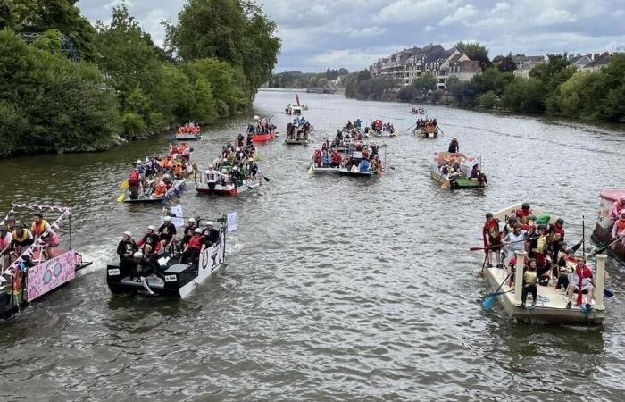 En Mayenne, la folle course de rafts de l’Ofnijec dévoile son thème 2025