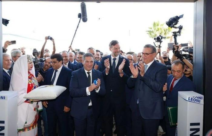 Akhannouch préside l’inauguration d’une nouvelle usine du Groupe Leoni