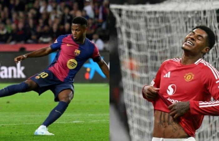 Ansu Fati bloque le transfert de Rashford à Barcelone