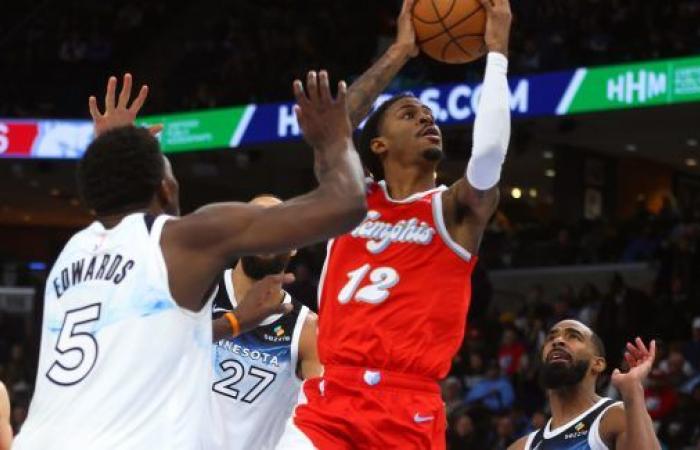 Un dernier coup de griffe et les Grizzlies arrachent la victoire aux Wolves • Basket USA