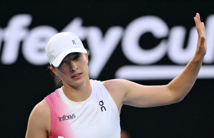 Iga Swiatek écrase Eva Lys pour s’imposer en quarts de finale de l’Open d’Australie.