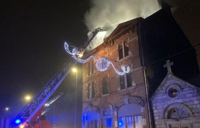 tout le bâtiment est inhabitable