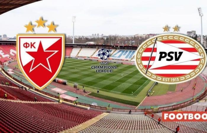 Crvena Zvezda vs PSV : aperçu du match et pronostics