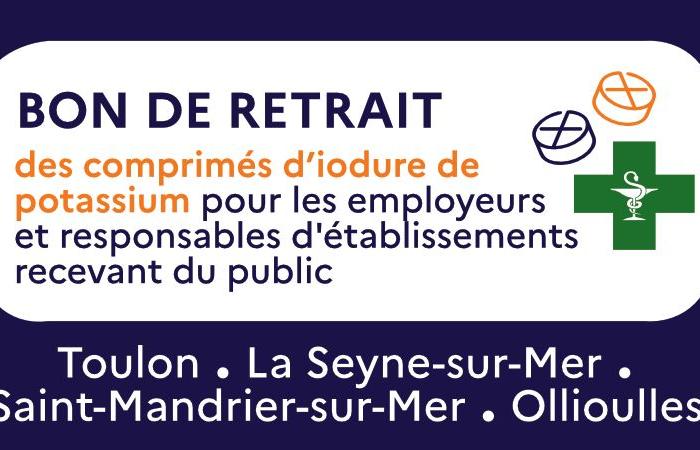 Téléchargez votre bon de retrait – Incident nucléaire et plan spécifique d’intervention (PPI) – Technologique – Risques naturels et technologiques – Actions de l’État