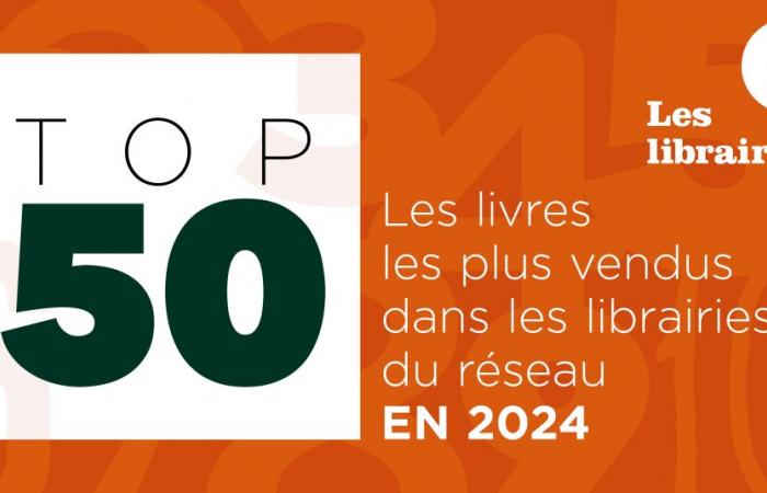 The 50 best-selling titles in the Les libraires network in 2024 — Revue Les libraires