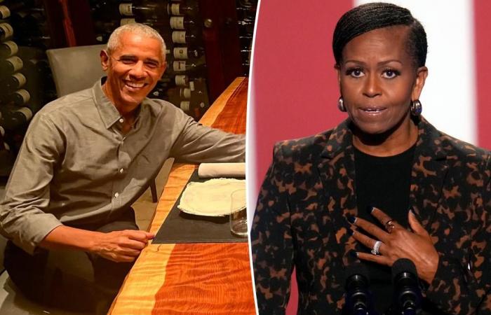 Barack Obama aperçu lors d’un dîner sans sa femme Michelle