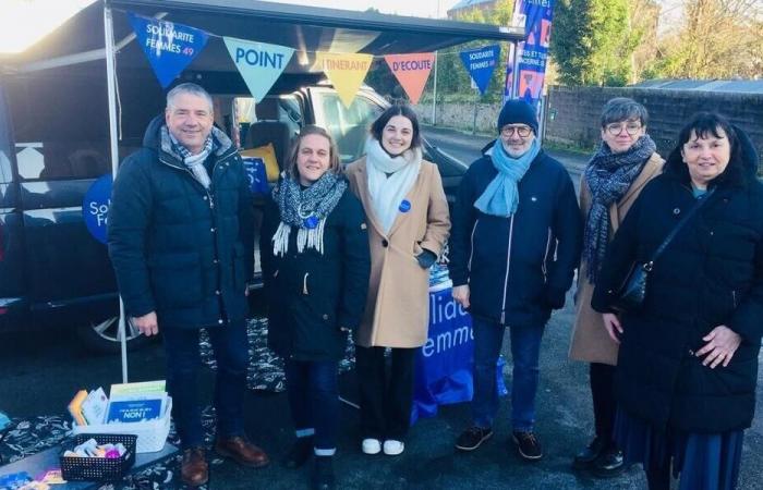 Violences conjugales : leur camion sillonne le Maine-et-Loire pour « tendre la main aux femmes »