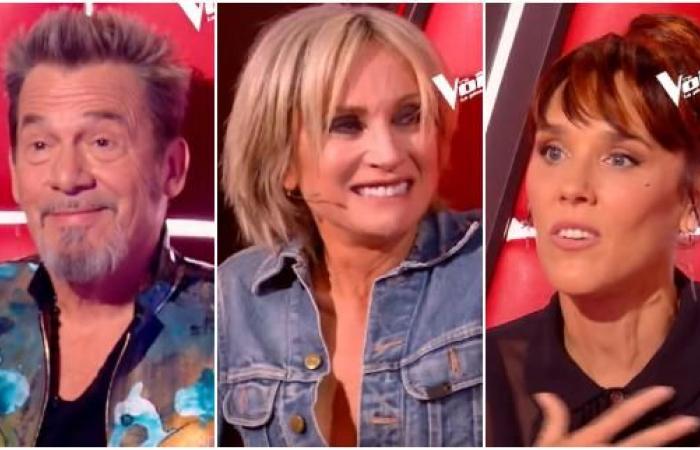 une première voix de « The Voice » impressionne les coachs !