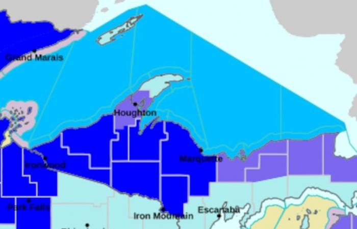 Avertissement de froid extrême émis pour une partie du Michigan, le refroidissement éolien a déjà atteint 40 en dessous de zéro