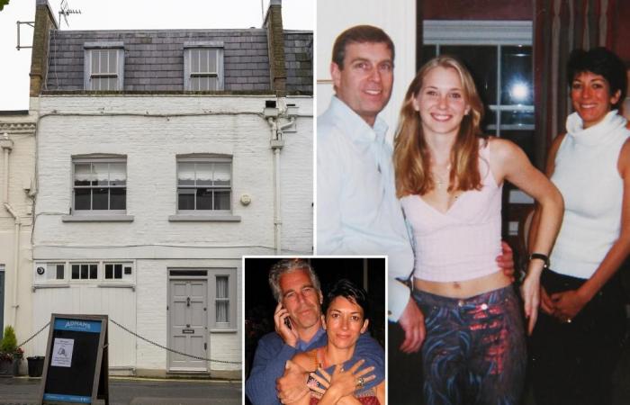 L’ancienne maison de ville londonienne de Ghislaine Maxwell, liée à la tristement célèbre photo du prince Andrew, à vendre