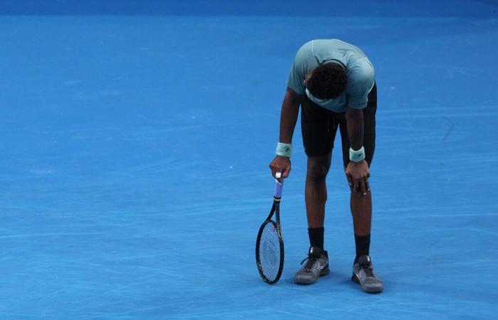 Gaël Monfils abandonne en huitièmes de finale de l’Open d’Australie