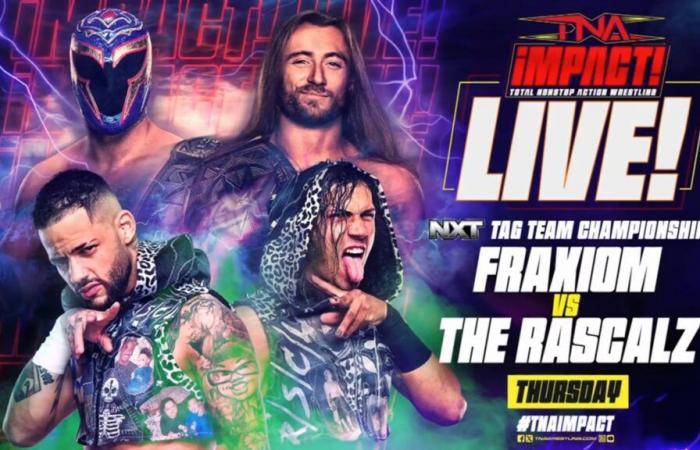 Fraxiom défendra les titres par équipe de WWE NXT dans la TNA