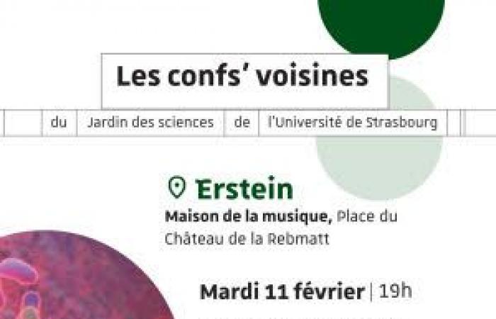 « Le microbiote intestinal, notre dernière barrière avant l’infection » : Conférence à Erstein