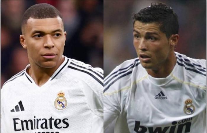 Kylian Mbappé sur les traces du palmarès de Cristiano Ronaldo au Real Madrid