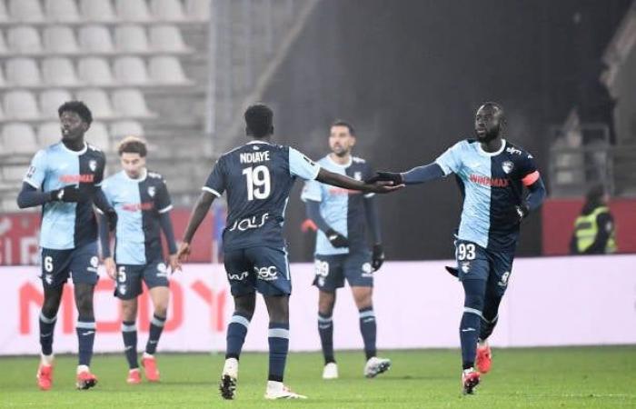 Le Havre tient Reims grâce à un but du revenant Arouna Sangante