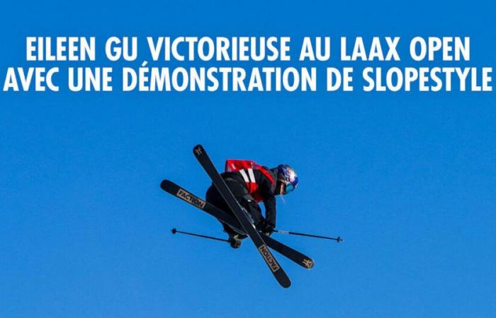 Eileen Gu remporte le freeski Slopestyle !