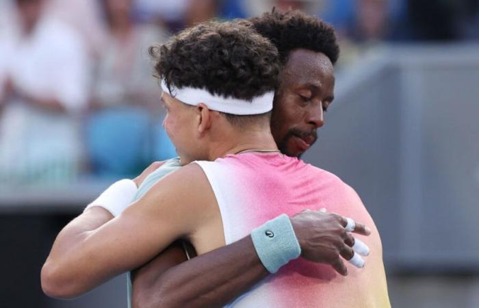 Résultat Gaël Monfils contre Ben Shelton, retraite