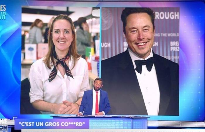 Cyril Hanouna déplore l’insulte de Charline Vanhoenacker envers Elon Musk