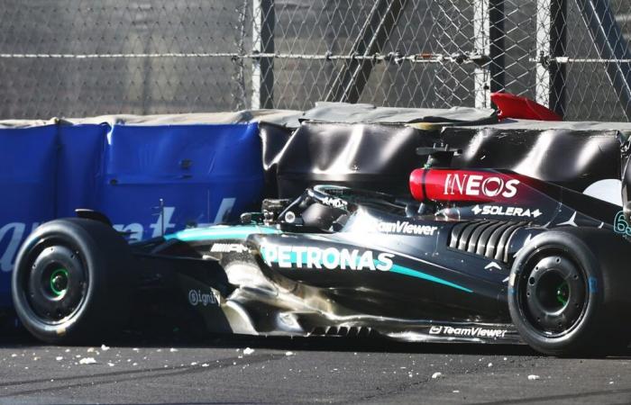 La saison marquée par les accidents de George Russell place Mercedes sur le point de dépasser le plafond de dépenses de la F1.